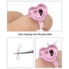 Magnetic Time Glue Ring Lash Fan With Tweezers  Abanico de pestañas con anillo de pegamento y pinzas