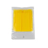  100 pack lash microfiber swabs yellow Paquete de 100 hisopos de microfibra para pestañas amarillos